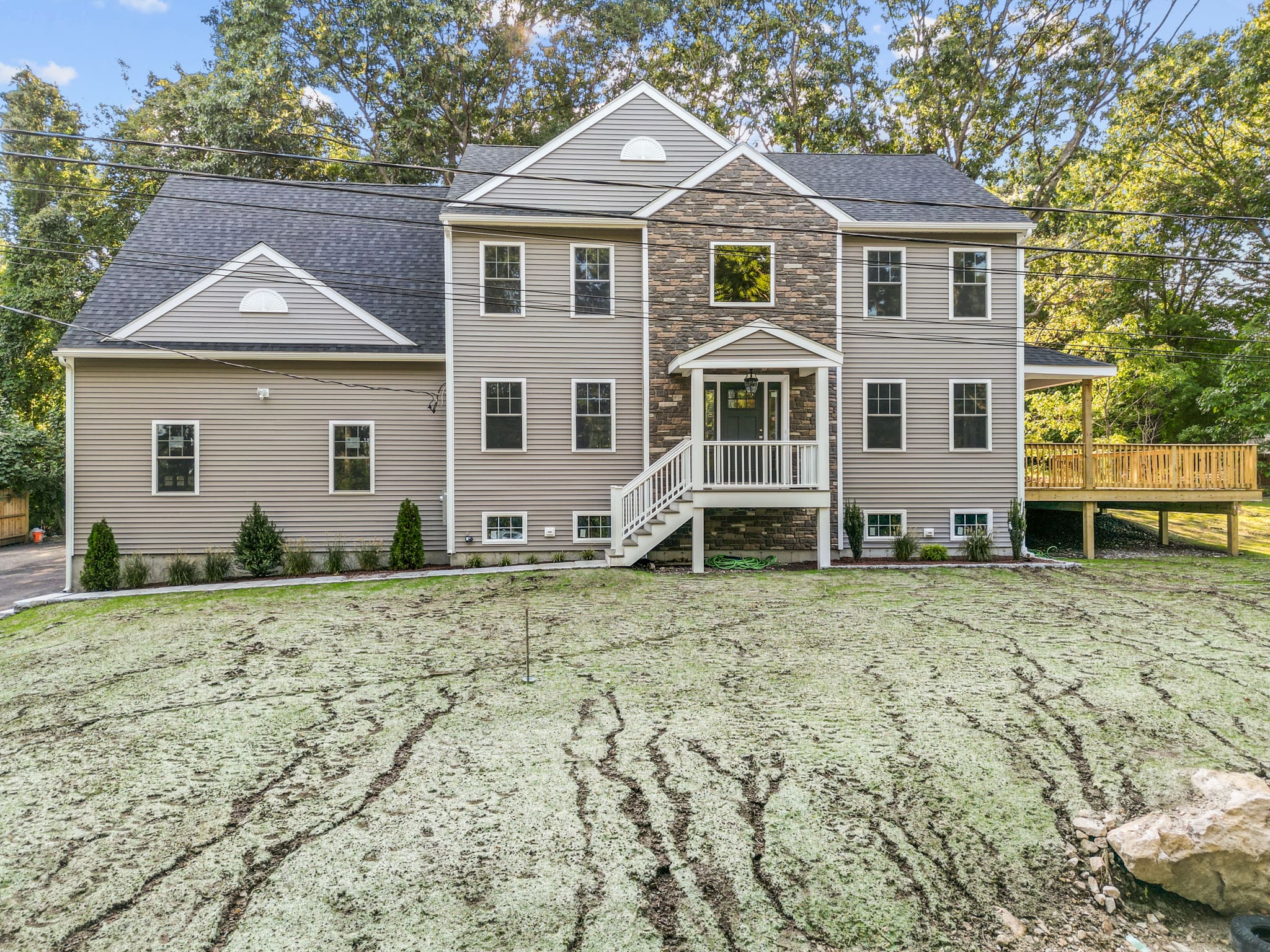 Front View of the house