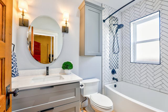 bathroom upgrades Rhode Island modern design
